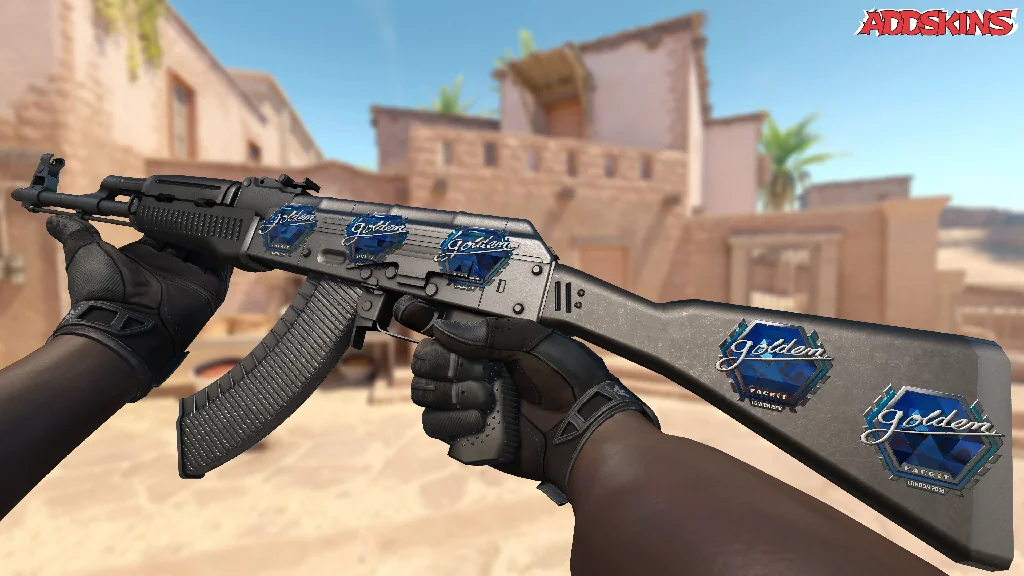 Sticker | Golden (Foil) | London 2018 inspecting