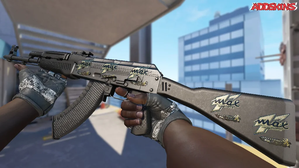 Sticker | max (Gold) | Antwerp 2022 inspecting