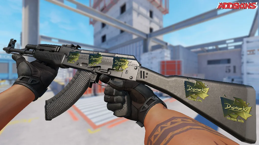 Sticker | dupreeh (Gold) | Cologne 2016 inspecting