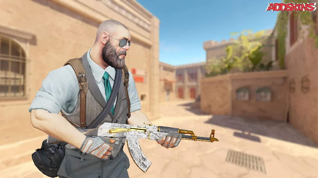 AK-47 | Crane Flight pose-3