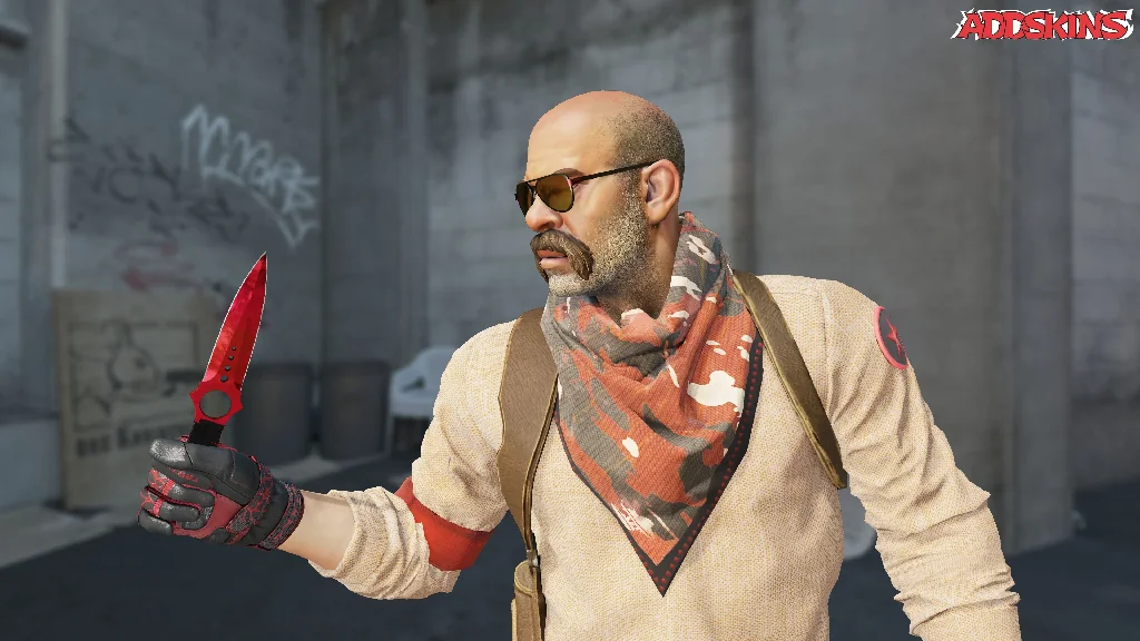 ★ Skeleton Knife | Doppler Ruby pose-2