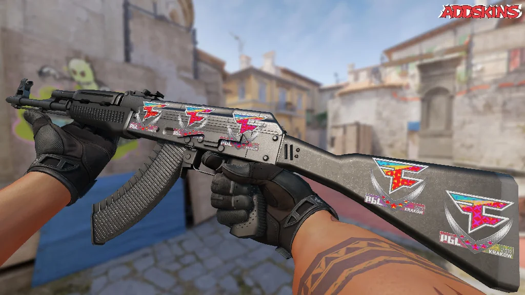 Sticker | FaZe Clan (Holo) | Krakow 2017 inspecting