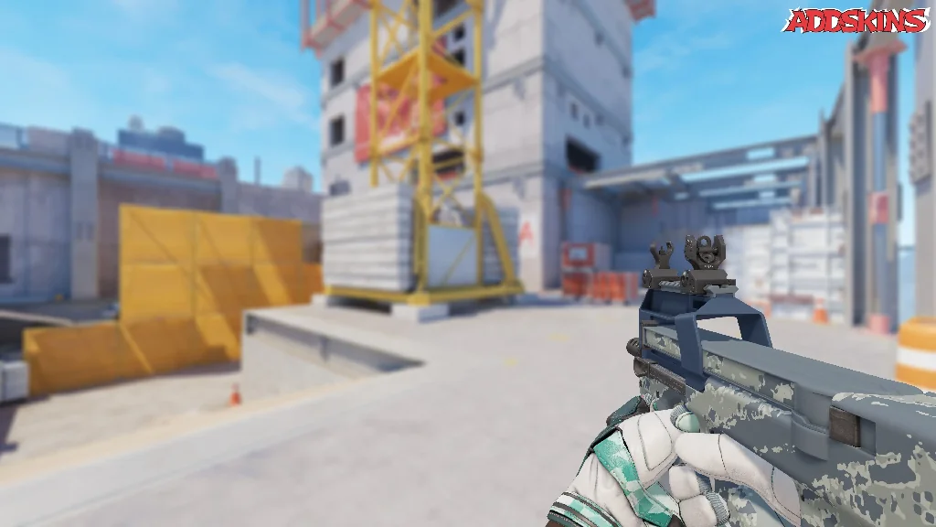 P90 | Blue Tac holding