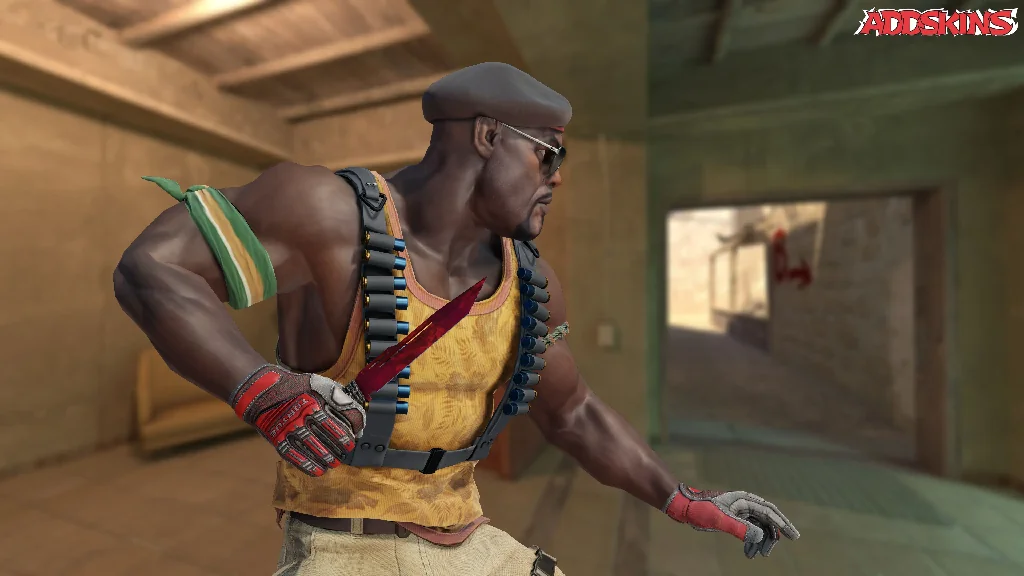 ★ Paracord Knife | Doppler Ruby pose-3