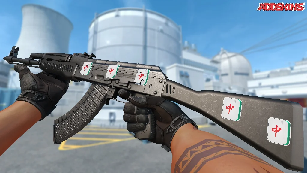 Sticker | Mahjong Zhong inspecting