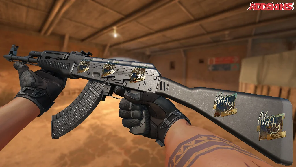 Sticker | Nifty (Gold) | Boston 2018 inspecting