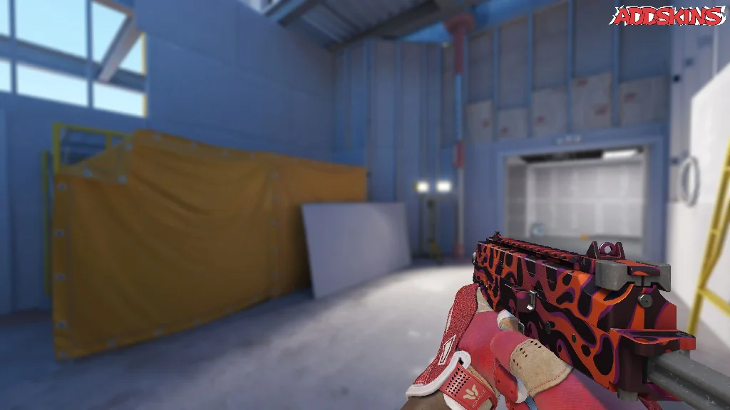 MP9 | Ruby Poison Dart holding