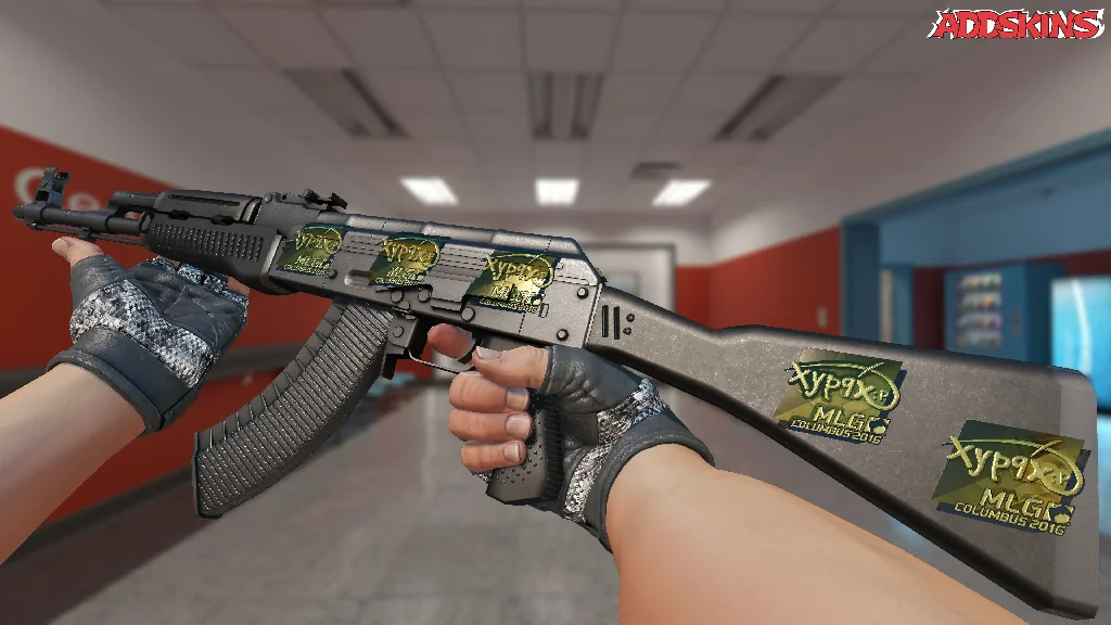 Sticker | Xyp9x (Gold) | MLG Columbus 2016 inspecting