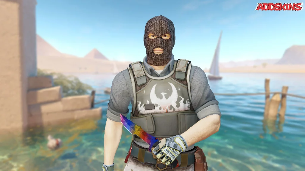 ★ Huntsman Knife | Marble Fade pose-1
