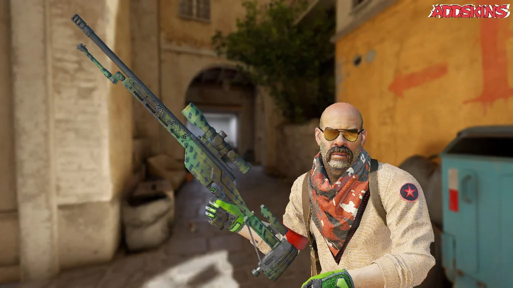 SSG 08 | Jungle Dashed pose-2