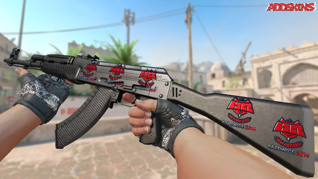 Sticker | HellRaisers (Foil) | Katowice 2014 inspecting