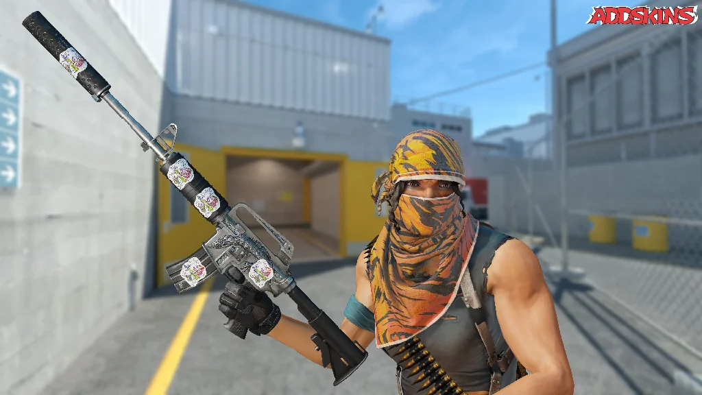 Sticker | White Bombster pose-2