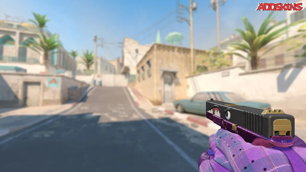 Glock-18 | Gold Toof holding