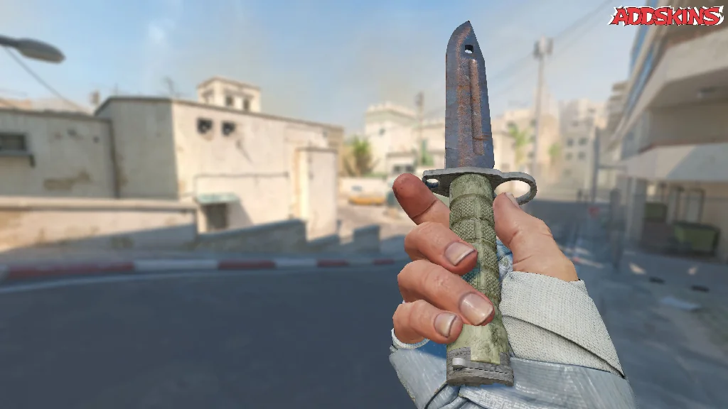 ★ Bayonet | Rust Coat inspecting