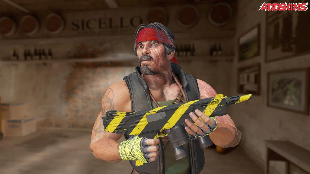 MAG-7 | Hazard pose-1