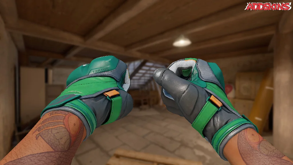 ★ Moto Gloves | Turtle holding