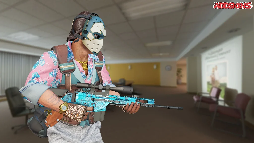 SCAR-20 | Grotto pose-3