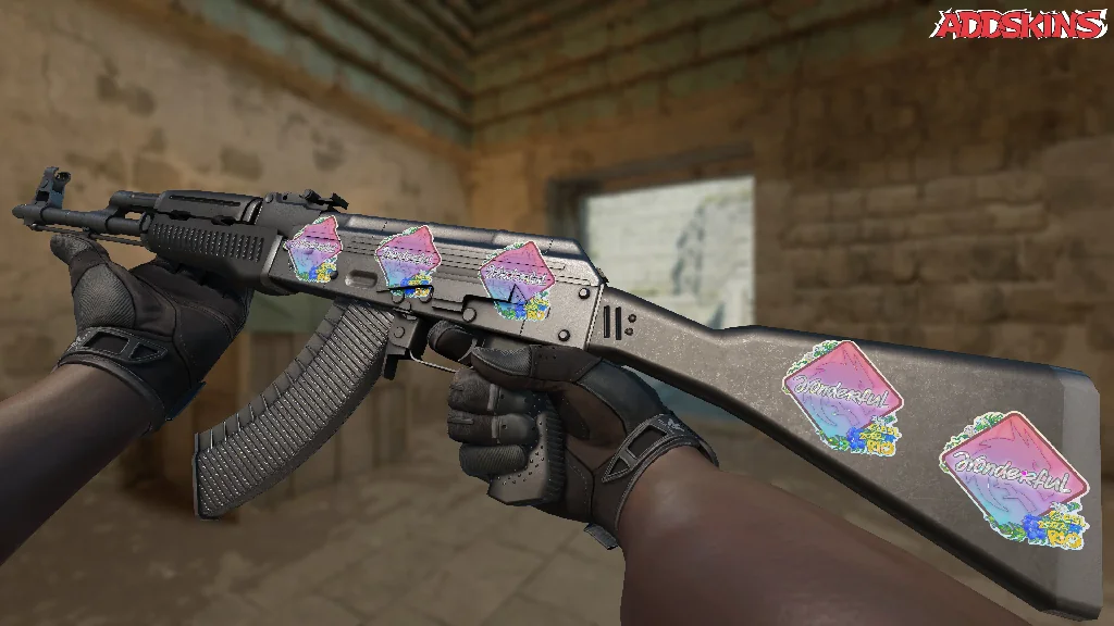 Sticker | w0nderful (Glitter) | Rio 2022 inspecting