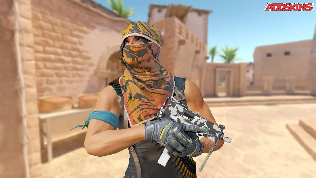 MAC-10 | Urban DDPAT pose-2