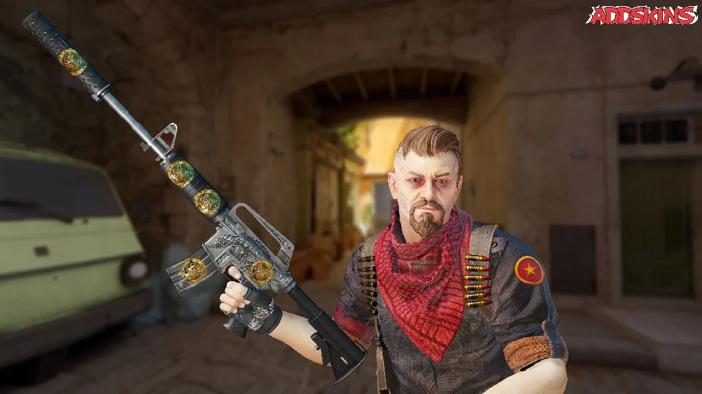 Sticker | NBK- (Gold) | Katowice 2019 pose-2