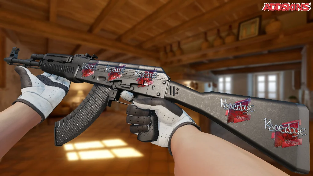 Sticker | Kjaerbye (Foil) | Boston 2018 inspecting