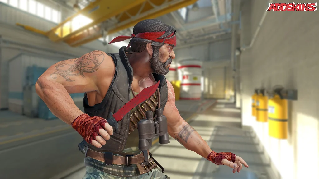 ★ Bowie Knife | Crimson Web pose-3