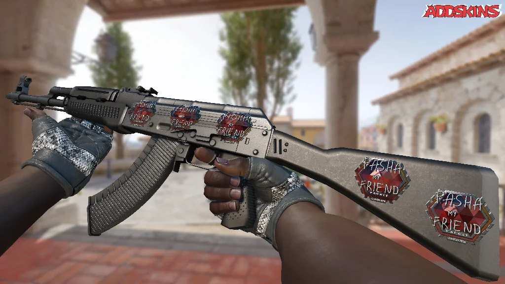 Sticker | pashaBiceps (Foil) | London 2018 inspecting