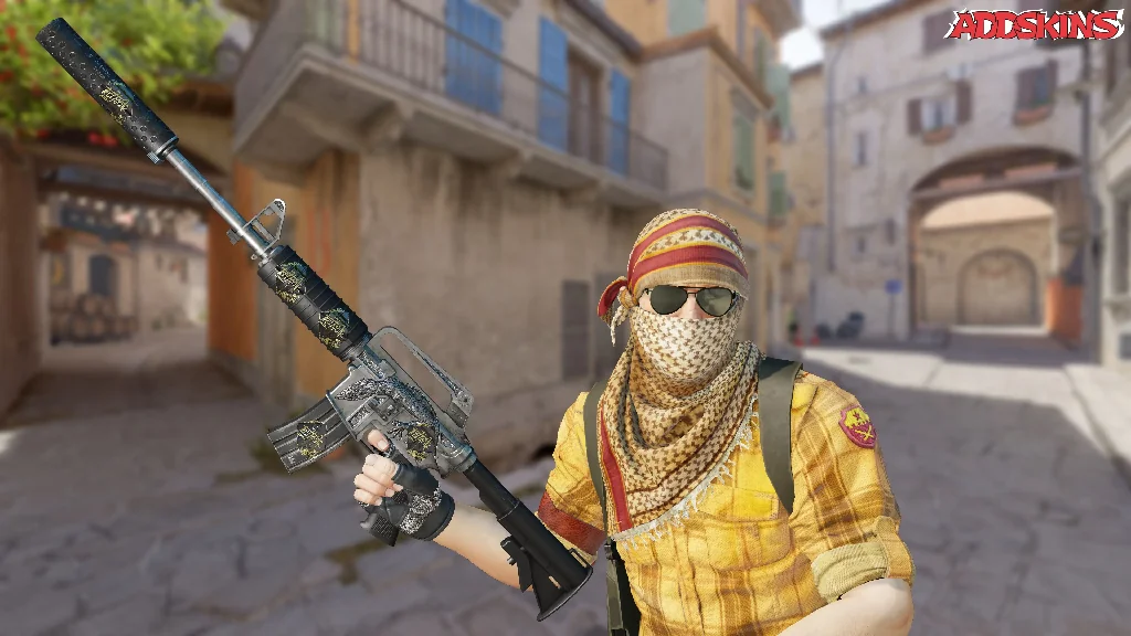 Sticker | Techno4K (Gold) | Rio 2022 pose-2