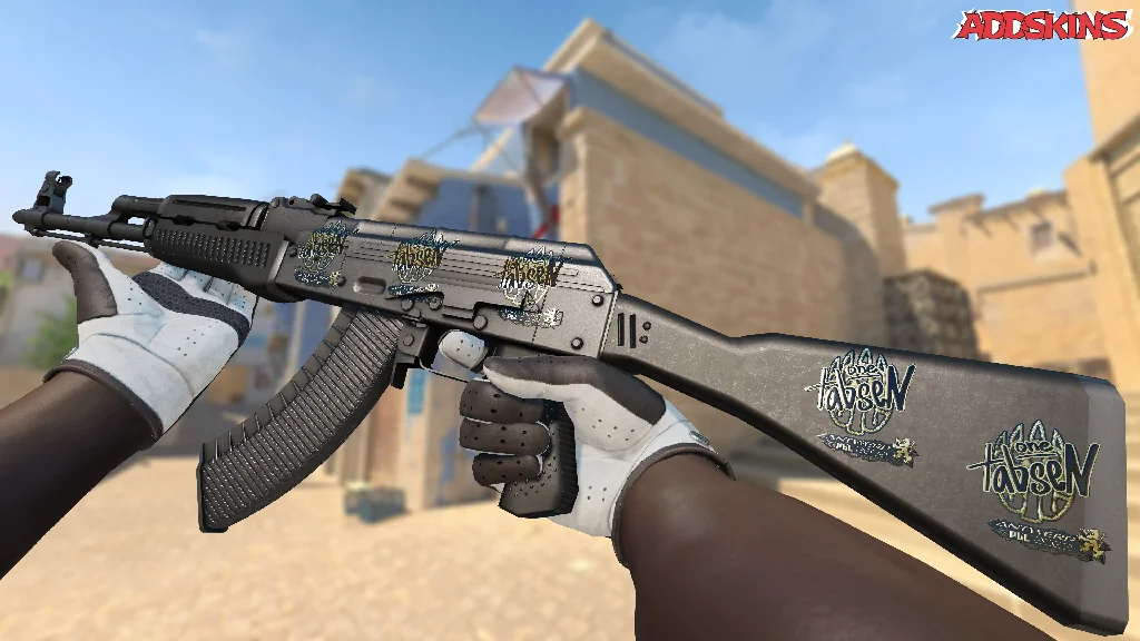 Sticker | tabseN (Gold) | Antwerp 2022 inspecting