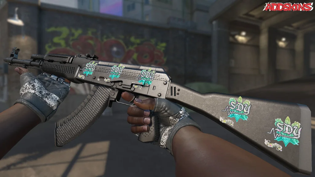Sticker | sdy (Glitter) | Paris 2023 inspecting