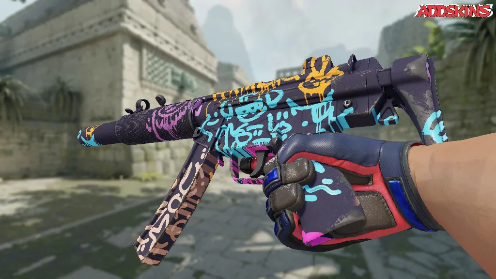 MP5-SD | Neon Squeezer inspecting
