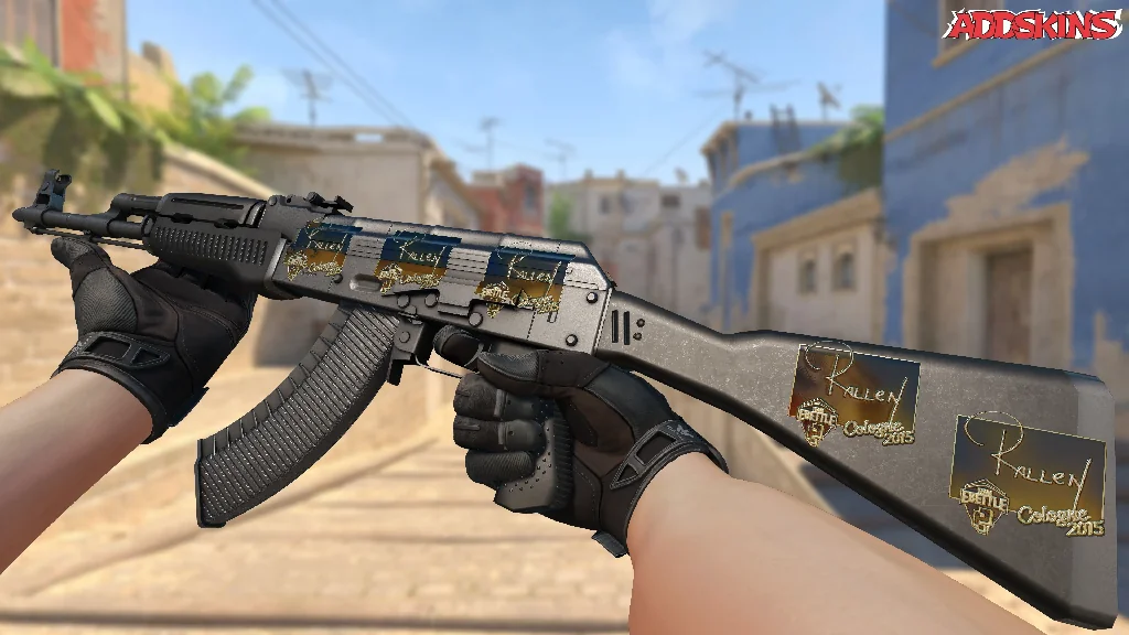 Sticker | rallen (Gold) | Cologne 2015 inspecting