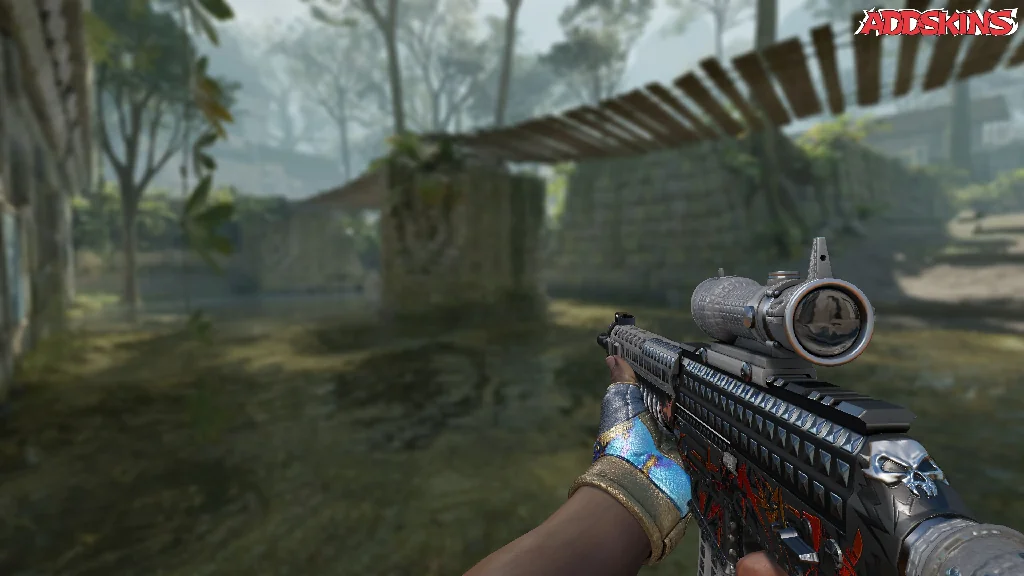 SG 553 | Heavy Metal holding