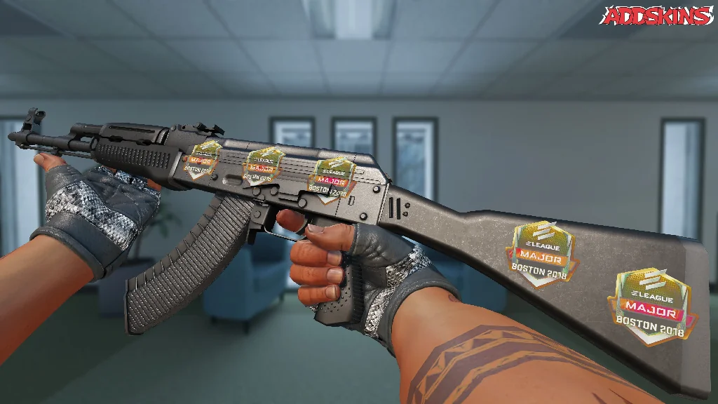 Sticker | ELEAGUE (Holo) | Boston 2018 inspecting