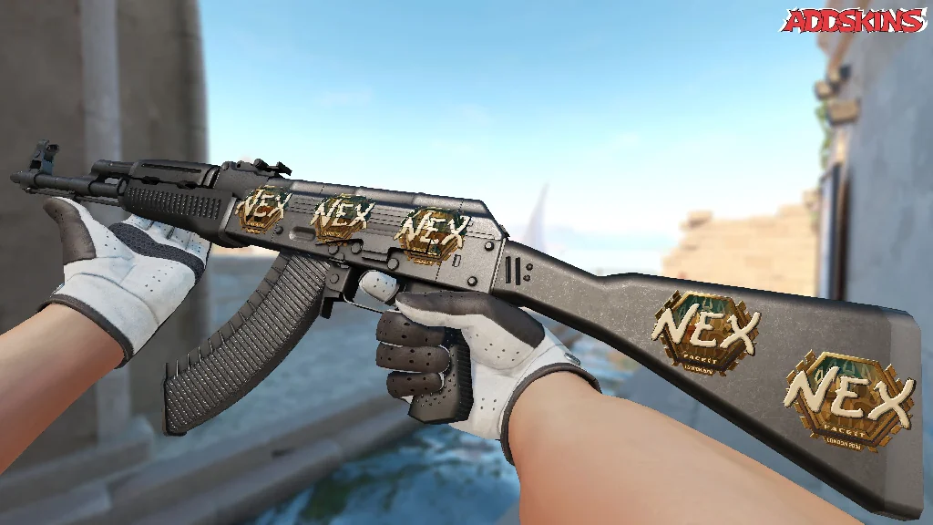 Sticker | nex (Gold) | London 2018 inspecting