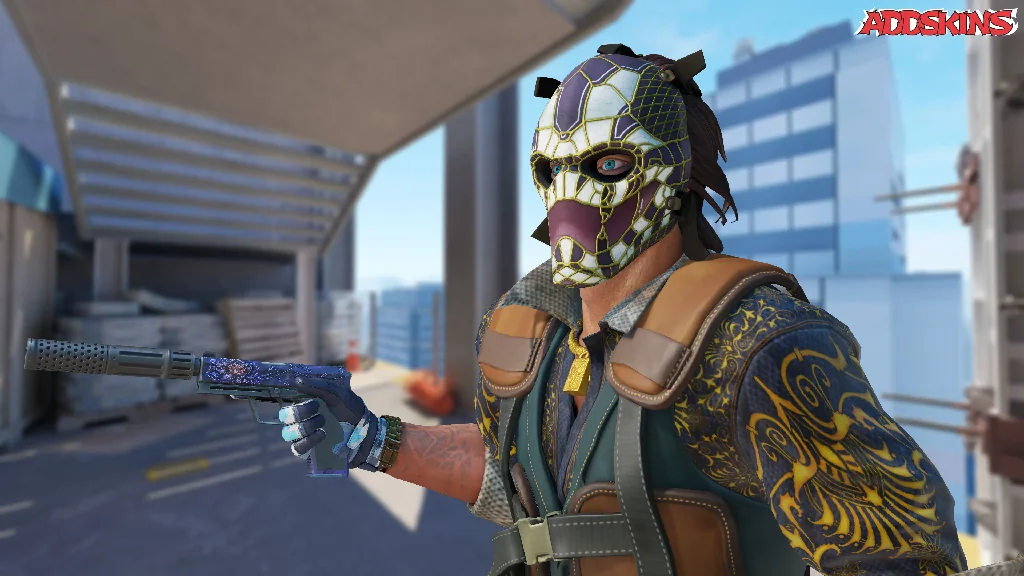 USP-S | Black Lotus pose-3