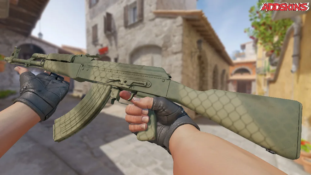 AK-47 | Safari Mesh inspecting