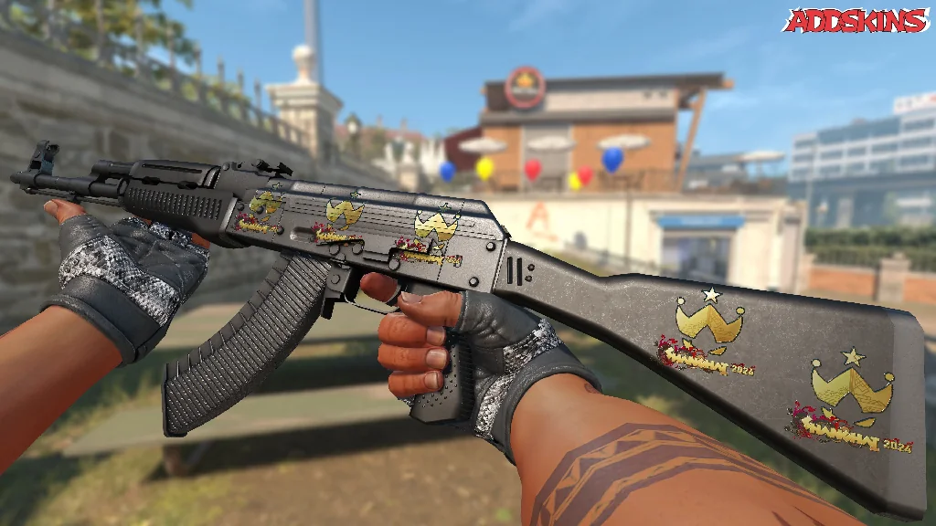 Sticker | Wildcard (Gold) | Shanghai 2024 inspecting