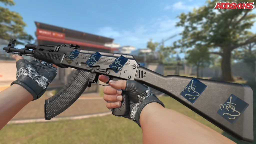Sticker | Hello MP9 (Gold) inspecting