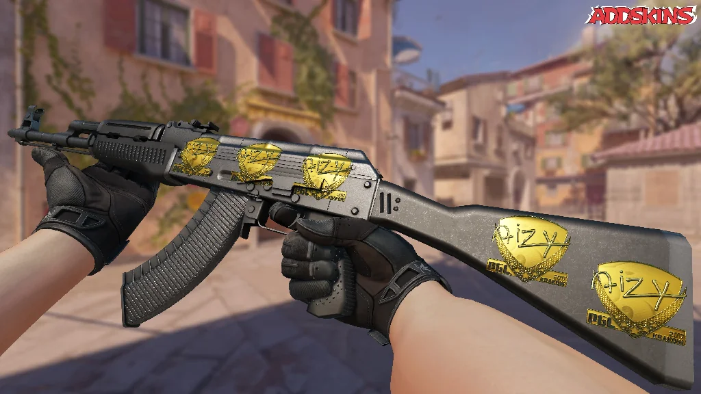 Sticker | aizy (Gold) | Krakow 2017 inspecting