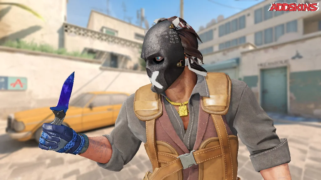 ★ Nomad Knife | Doppler Sapphire pose-2