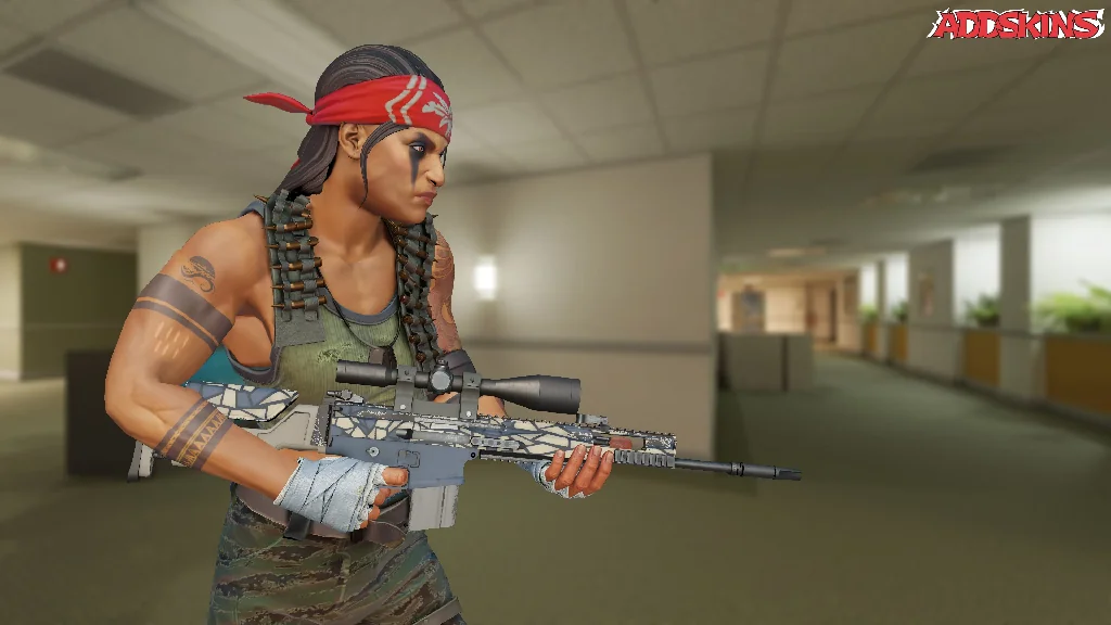 SCAR-20 | Stone Mosaico pose-3