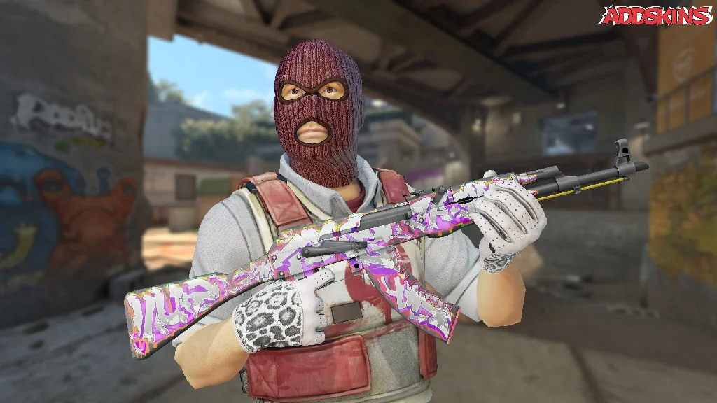 AK-47 | Head Shot pose-1