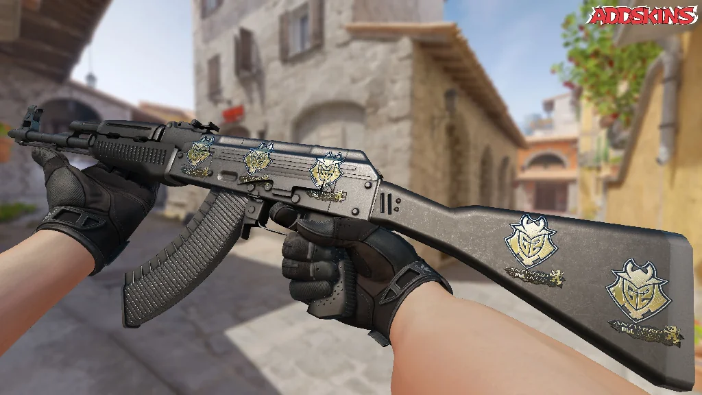 Sticker | G2 Esports (Gold) | Antwerp 2022 inspecting