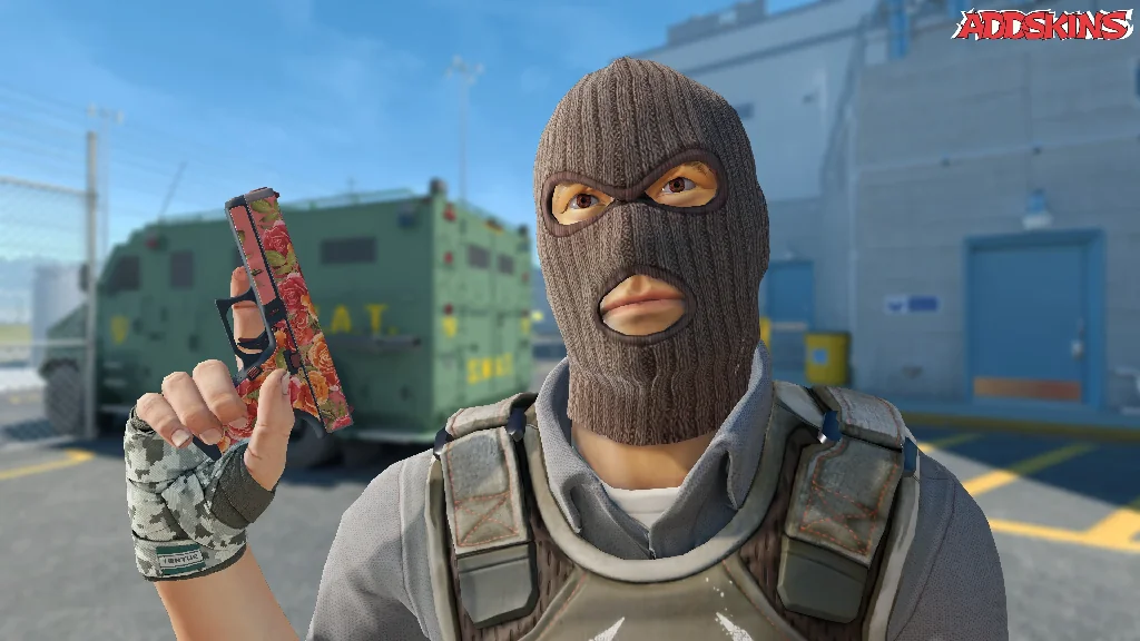 Glock-18 | Coral Bloom pose-2
