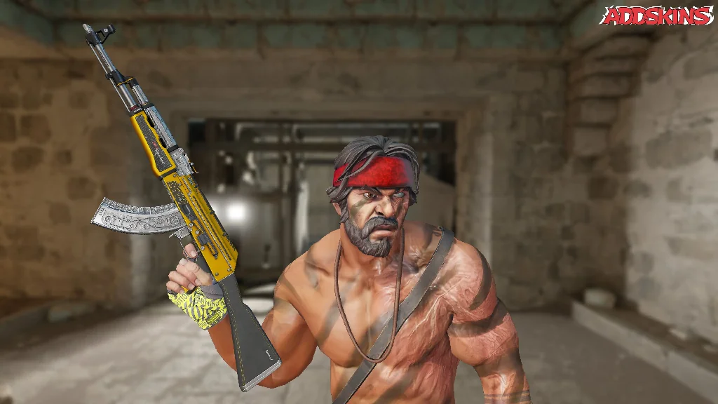 AK-47 | Fuel Injector pose-2