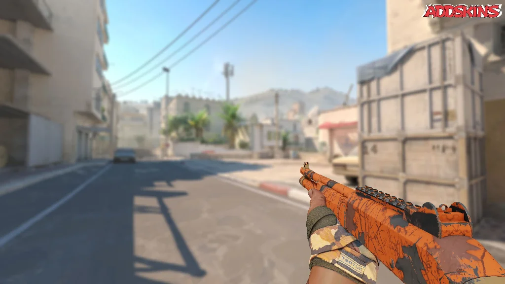 XM1014 | Blaze Orange holding