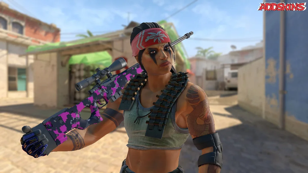 AWP | Pink DDPAT pose-2
