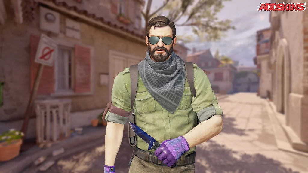 ★ Nomad Knife | Doppler Black Pearl pose-1