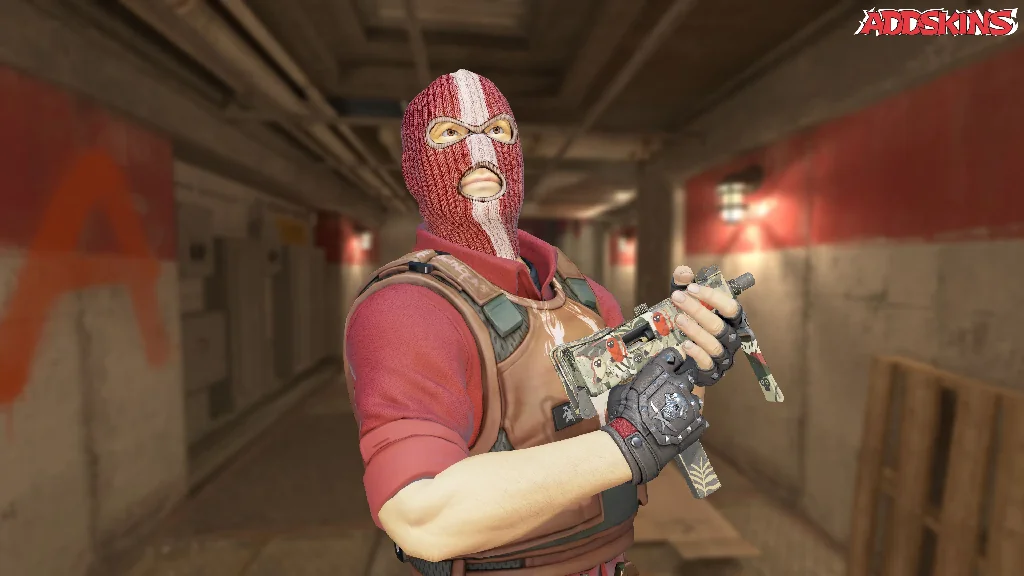 MAC-10 | Monkeyflage pose-3